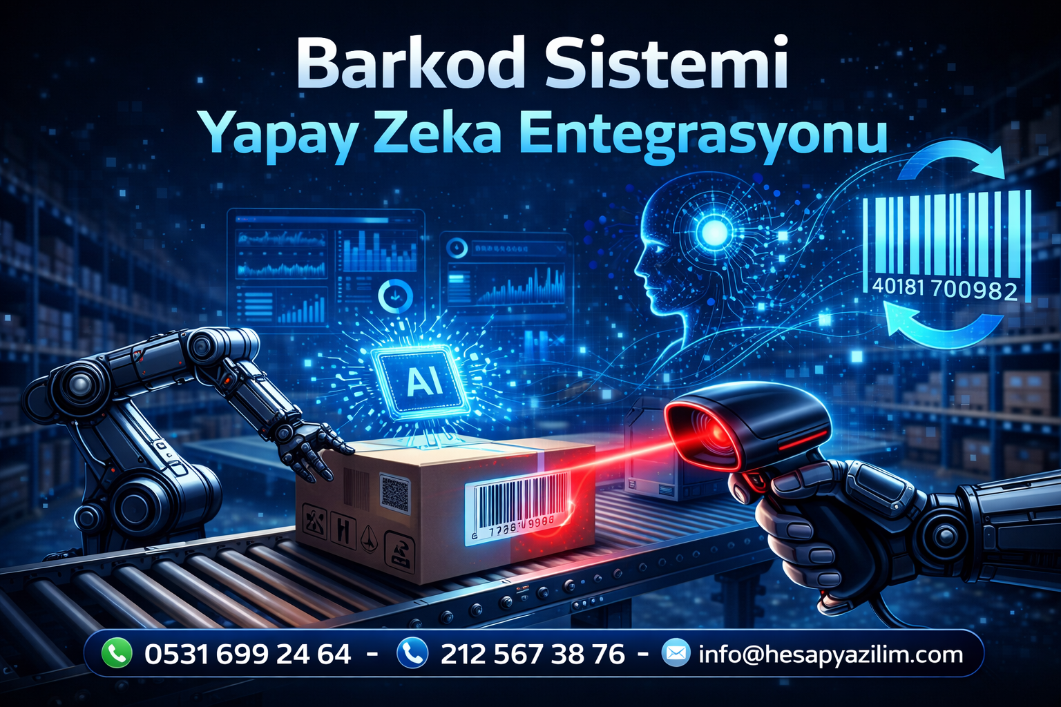 barkod sistemi yapay zeka entegrasyonu