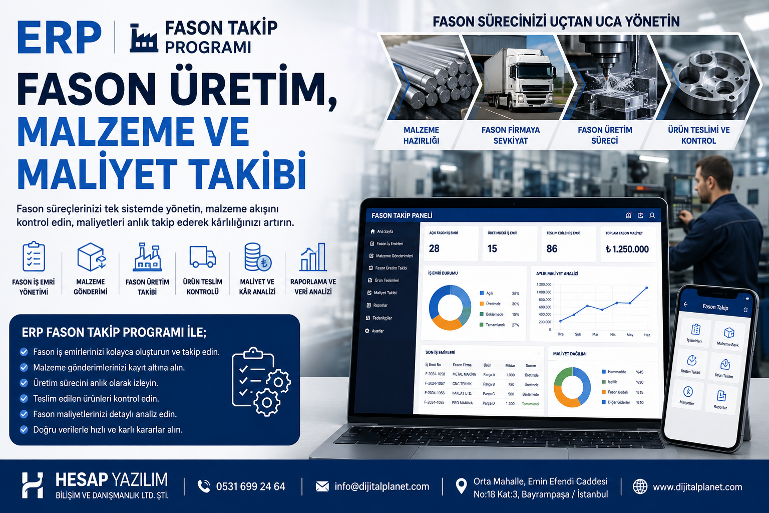 ERP Fason Takip Programı