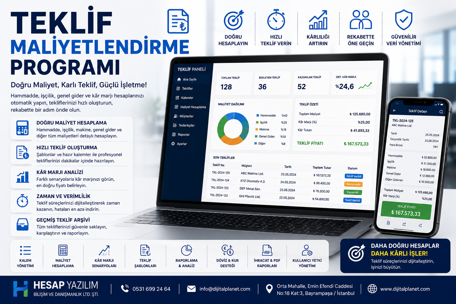 Teklif Maliyetlendirme Programı